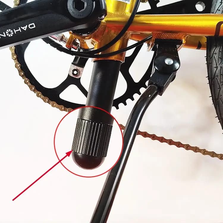 Seat Post Air Pump Cap for P8 P18 Folding Bike, Anti-Collision Protective Cover for Seat Tube Pump Nozzle