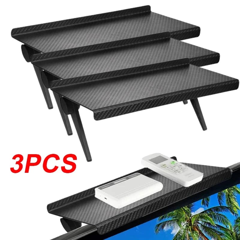 Top shelf for TV screen Adjustable object rack for monitor Table display for computer Devices for router TV Organizer