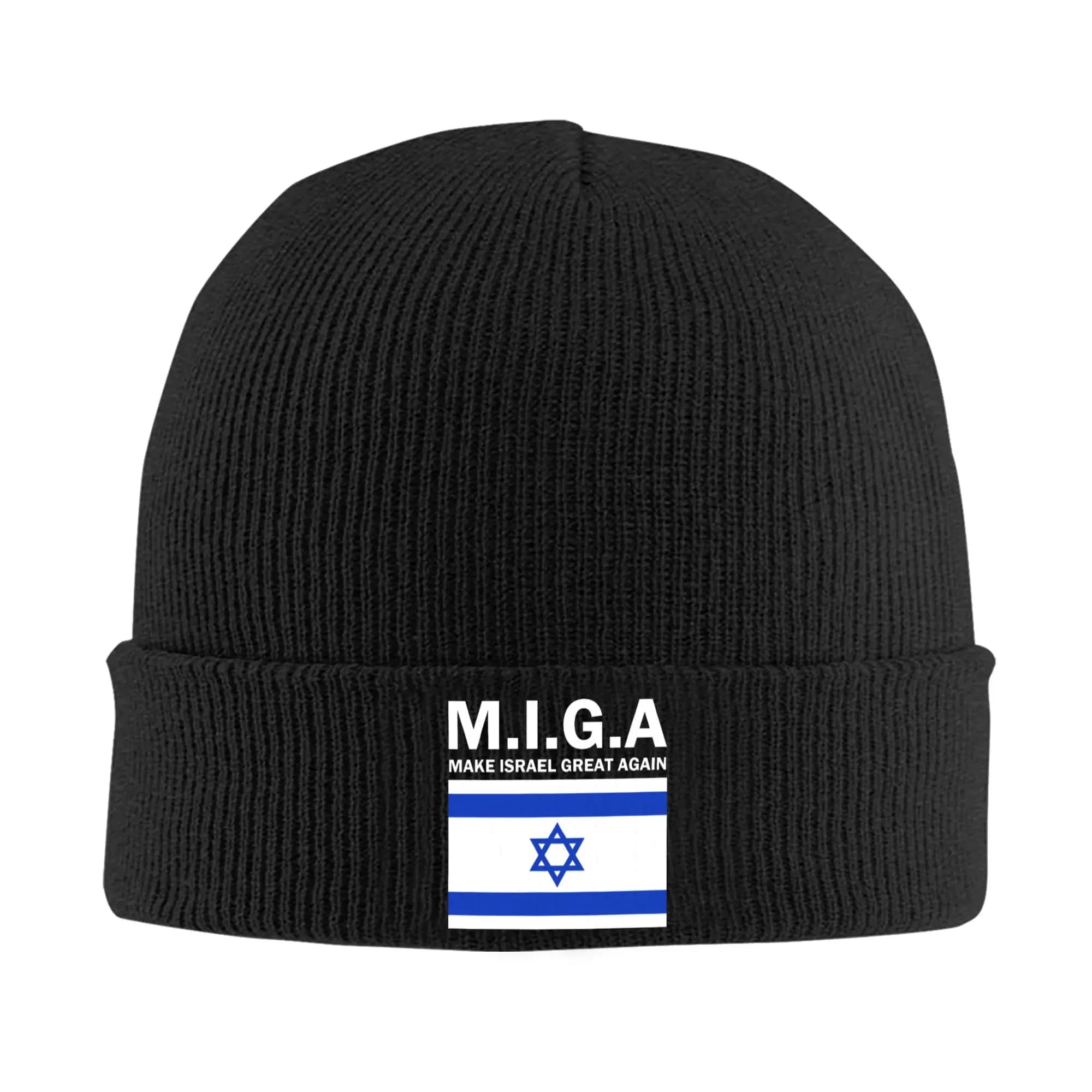 Make Israel Great Again flag hat, fashionable knitted hat, for men and women, unisex, hot, winter, skullies cap