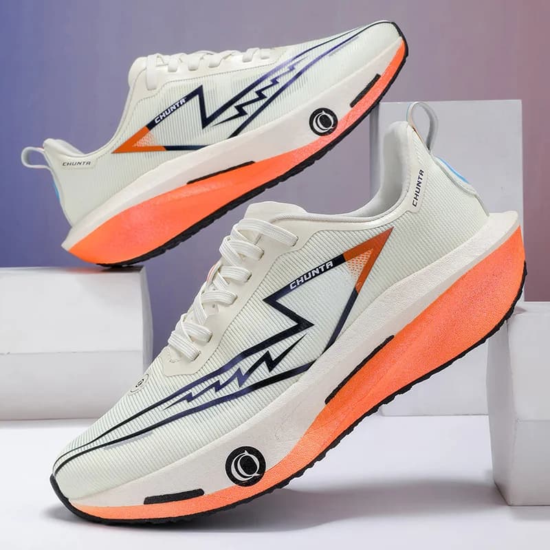 Men's Casual Sports Shoes, Low-Top Lace-Up Fashion Sneakers for Couples, Suitable for Gym Running, Outdoor Exercise, with Non-Slip Shock-Absorbing Soles, Suitable for Marathon, Gym, and Training Scenarios, Suitable for All Seasons