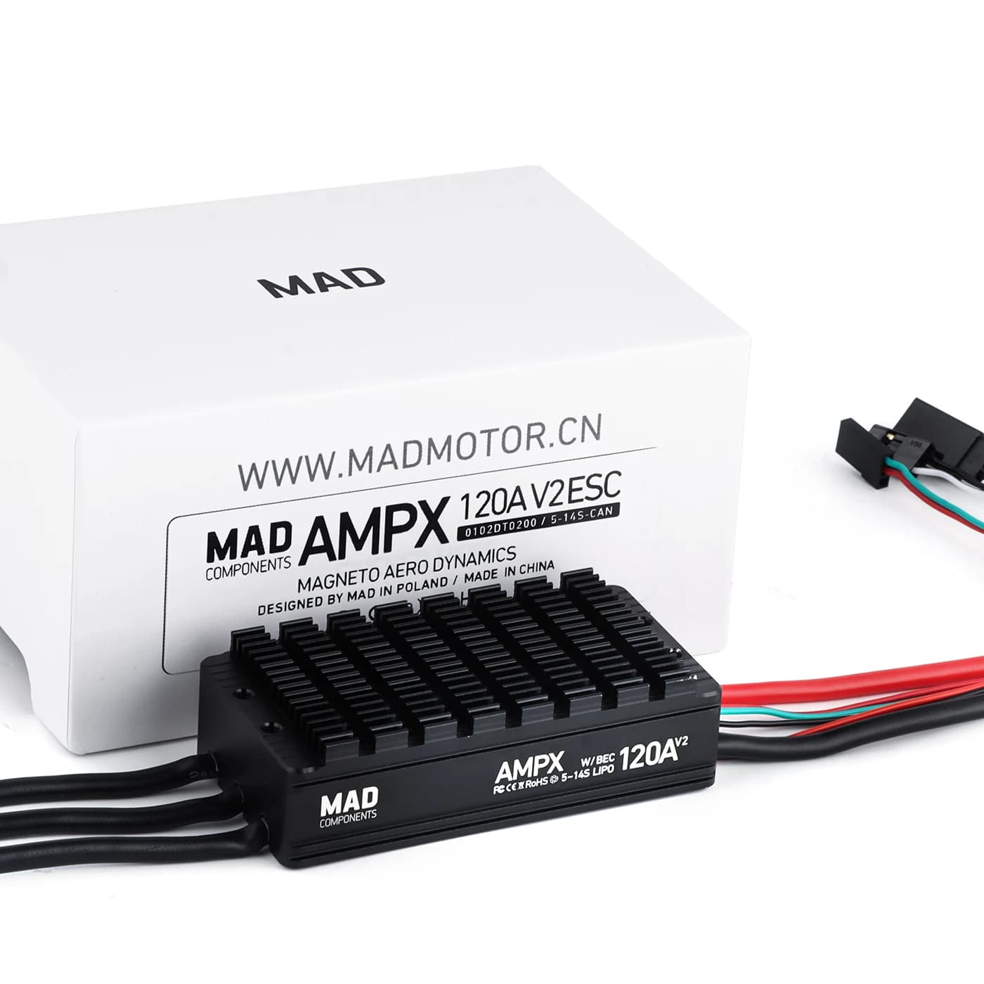 MAD AMPX 120A (5-14S) ESC BLDC per Droni