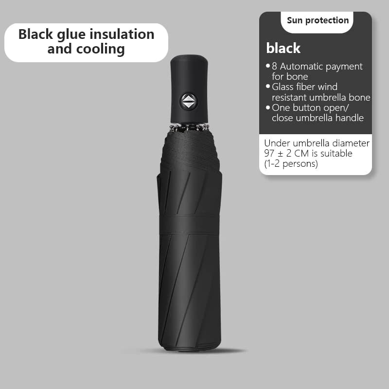 Ombrello con protezione solare UV ombrello da sole anti-UV completamente automatico ombrello da pioggia pieghevole a tre pieghe 8 aste 10 aste ombrellone parasole