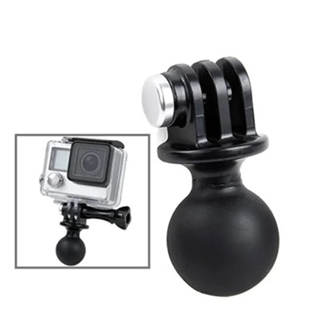 Go Pro Portable Ram Mount Sfera Treppiede Head Adapter Base for Dji Osmo Sjcam Xiaomi Yi Gopro Hero 12 11 9 Camera Accessories