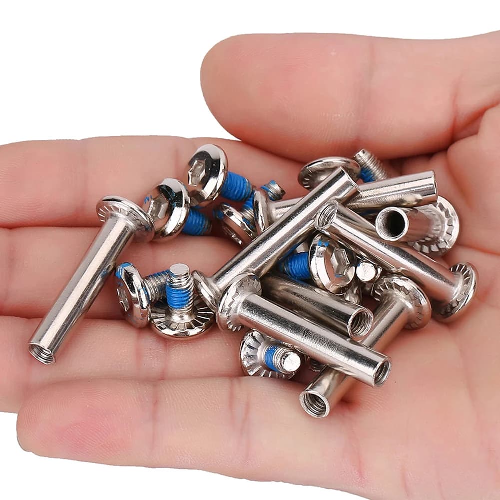 Assi per ruote per pattini da 31 mm Hardware per skateboard in metallo premium Strumento per pattini per skateboard