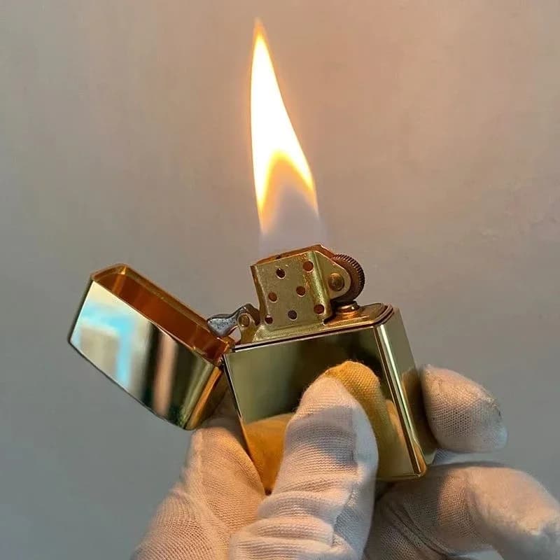 Zorro 912 Retro High End Impermeabile Sigillato Armatura Costantina Kerosene Accendino 3/5 Cerniera In Metallo Benzina Accendino Regalo degli uomini 150G