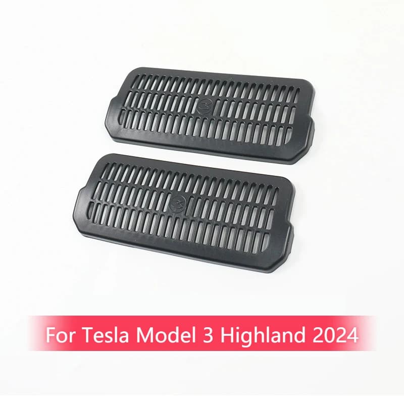 For Tesla Model 3 Highland 2024 air intake cover under the seat protective cover of the air intake under the car accessories Anti-lock