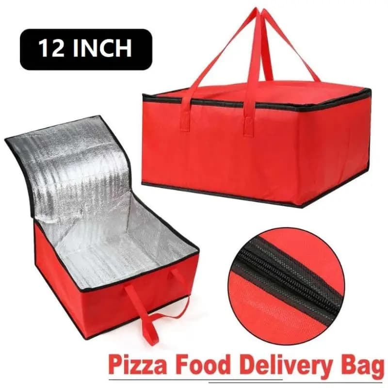 Waterproof Insulated Bag Cooler Folding Picnic Basket Ice Pack Drink Box Thermal Lunch Bag Portable Food Delivery Bag Pizza Bag