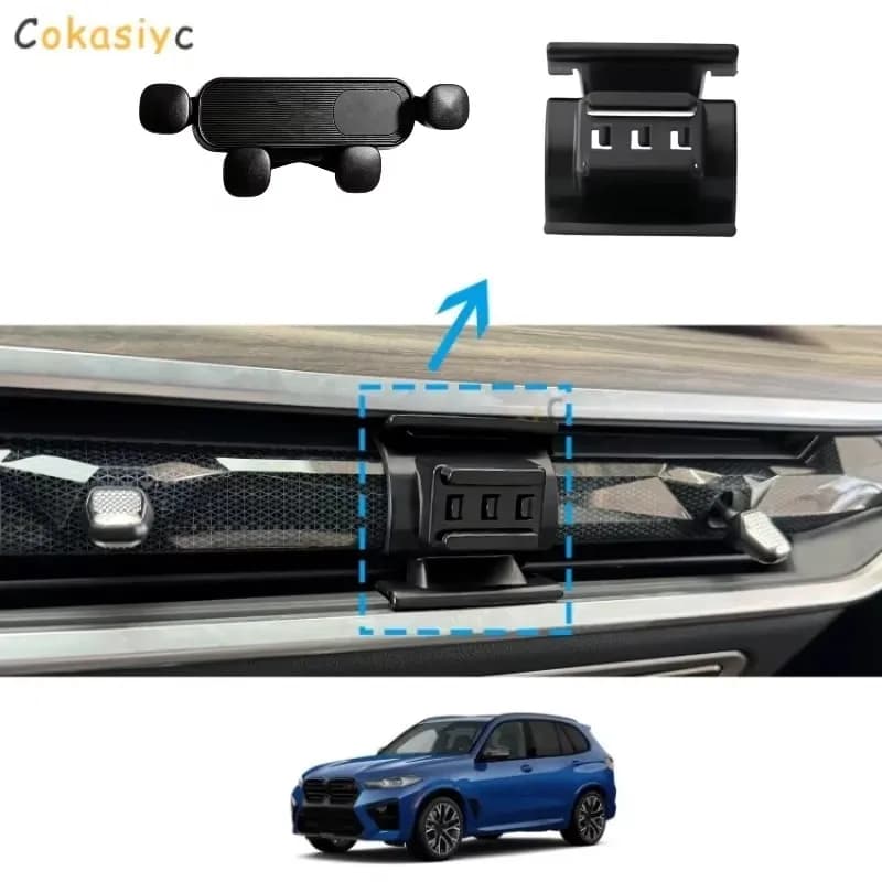 Car Phone Holder For BMW X5 2023 2024 2025 GPS Bracket Navigation Stand Auto Accessories Universal Car Bracket Mounts & Holder