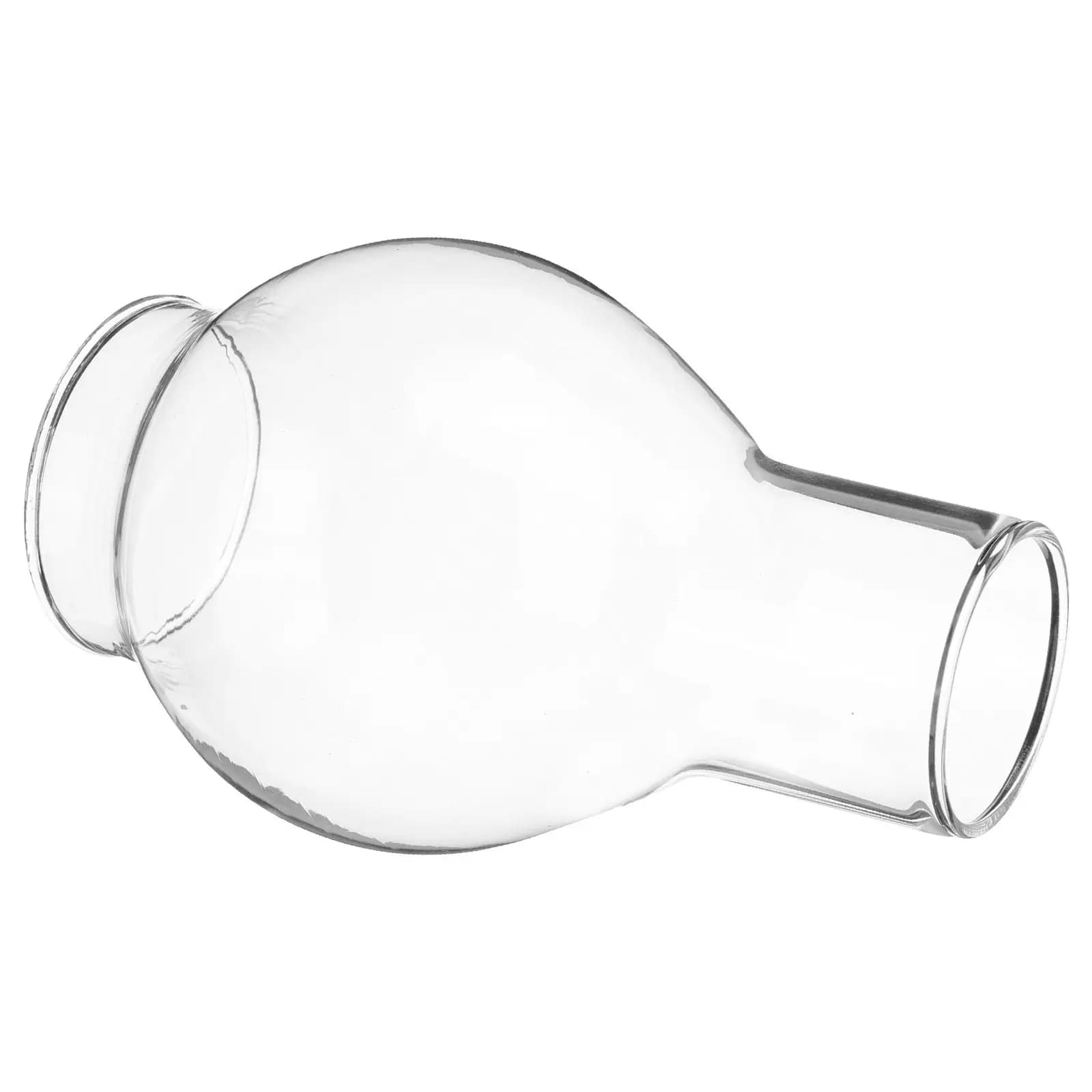 Glass Chimney for Candles Clear Holder Sleeve Transparent Tube Shade for Home Decor Romantic Warm Atmosphere