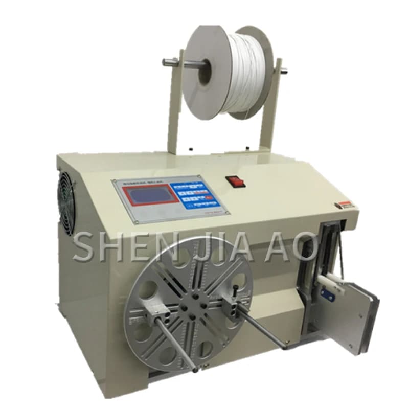 1PC 15-45MM Semi-automatic Winding Wire Binding Machine Winding Cable Tie Stripping Wire Terminal Winding Binding Machine 220V