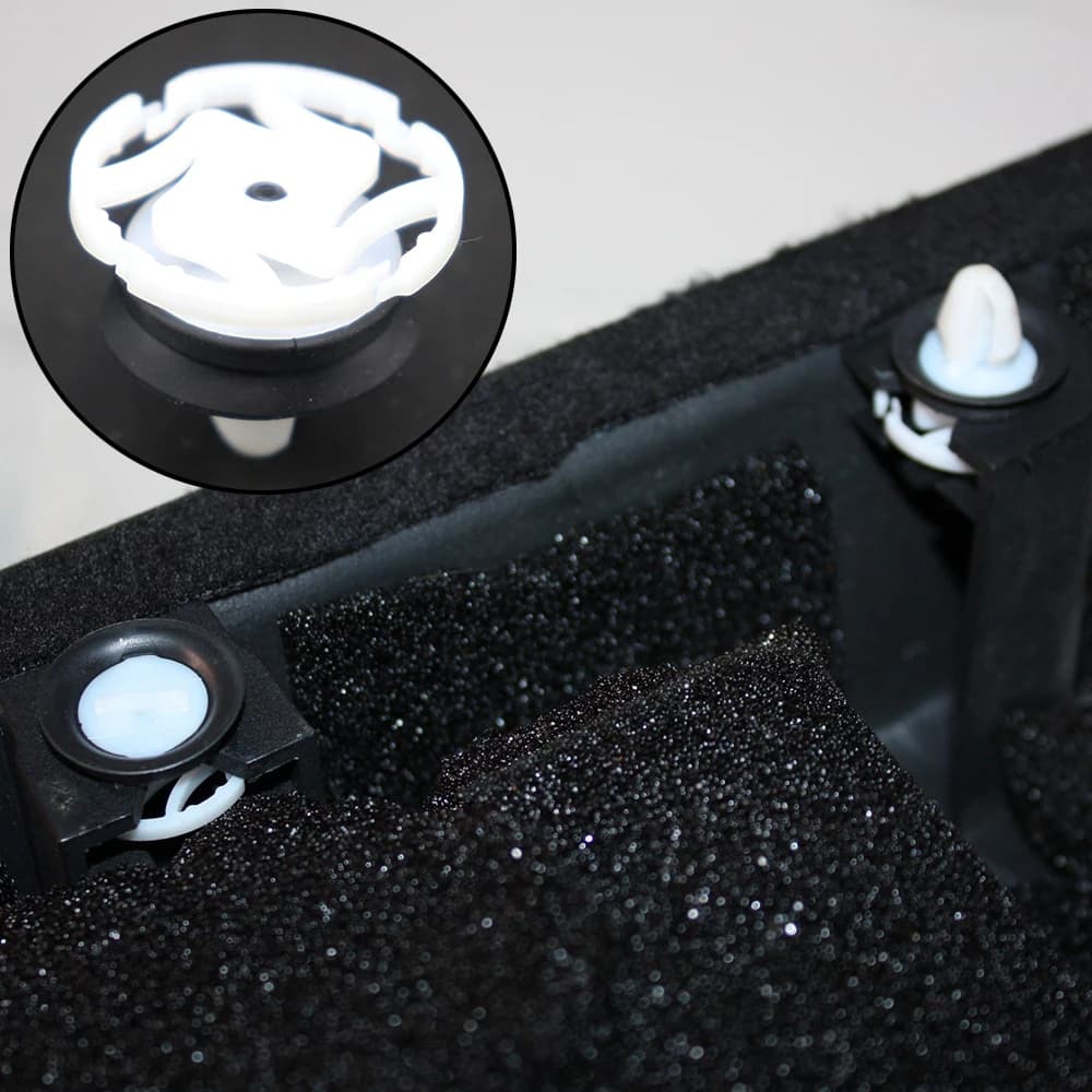 Per Renault Captur Clio Fluence Scenic Kadjar Kangoo Latitude Twingo Zoe Car Door Panel Card Trim Clip Fastener Rivet tappezzeria