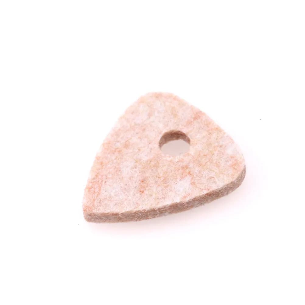 Set di 12 Plettri per Chitarra in Feltro, Resistenti, per Pratica, Accessori per Chitarra Folk, Elettrica, Basso e Ukulele