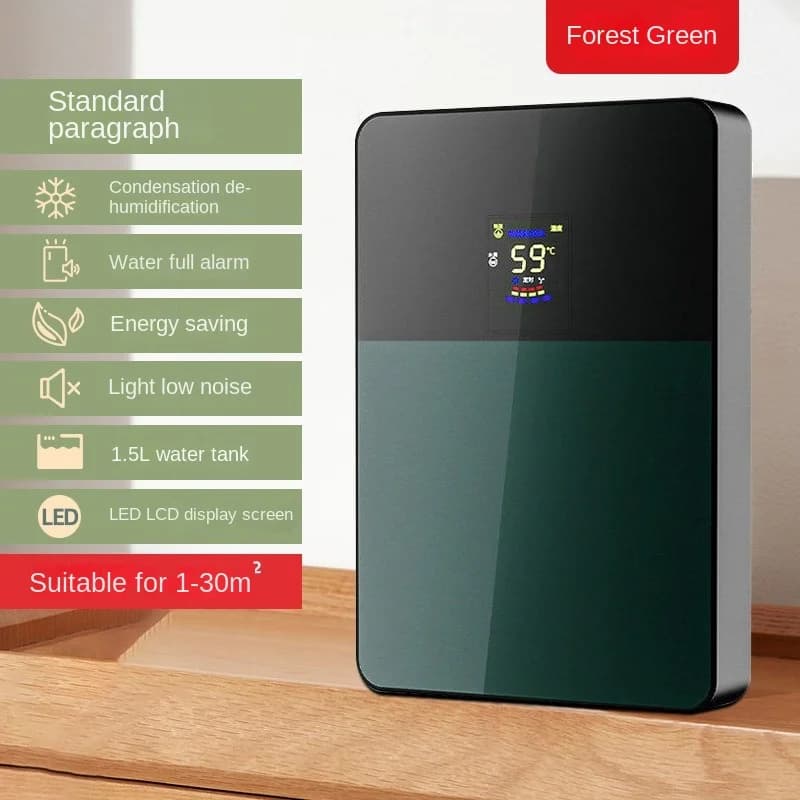 Il nuovo deumidificatore domestico piccolo artefatto di deumidificazione silenzioso indoor room deumidificazione e purificazione all-in-one m