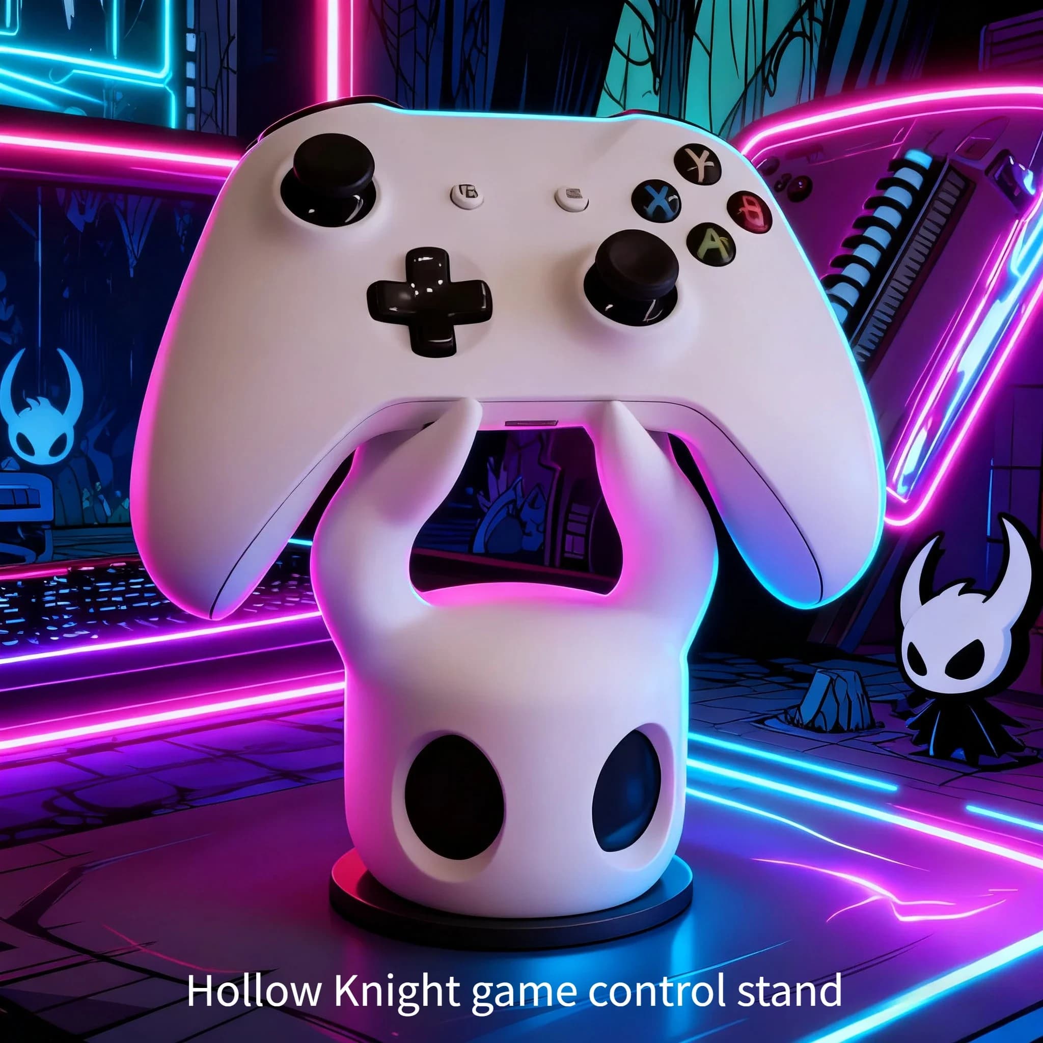 Supporto universale per controller di gioco compatibile con PS4 PS5 Design stabile Organizzatore da tavolo Accessori da gioco ideali Spazio di visualizzazione