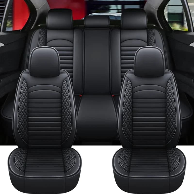 Full Cover PU Leather Car Seat Covers for NISSAN Qashqai Juke Leaf Armada Altima Cube Dualis Tiida Car Accessories