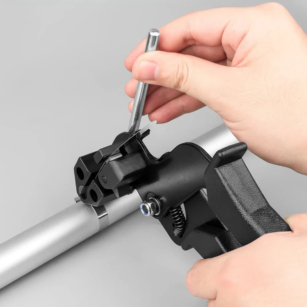 Pinza per fascette stringicavo, strumento di taglio e tensionamento automatico, in acciaio inossidabile 304, per fascette di bloccaggio, utensile manuale per avvolgimento