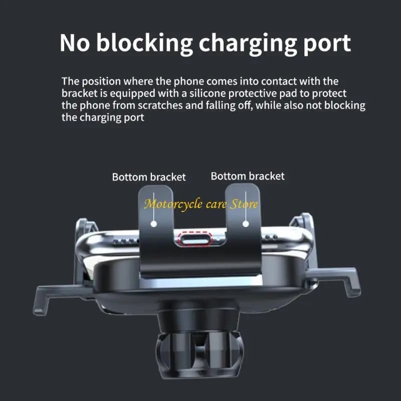 U75F Supporti per auto Supporto per telefono per auto Supporto per telefono regolabile per presa d sul cruscotto