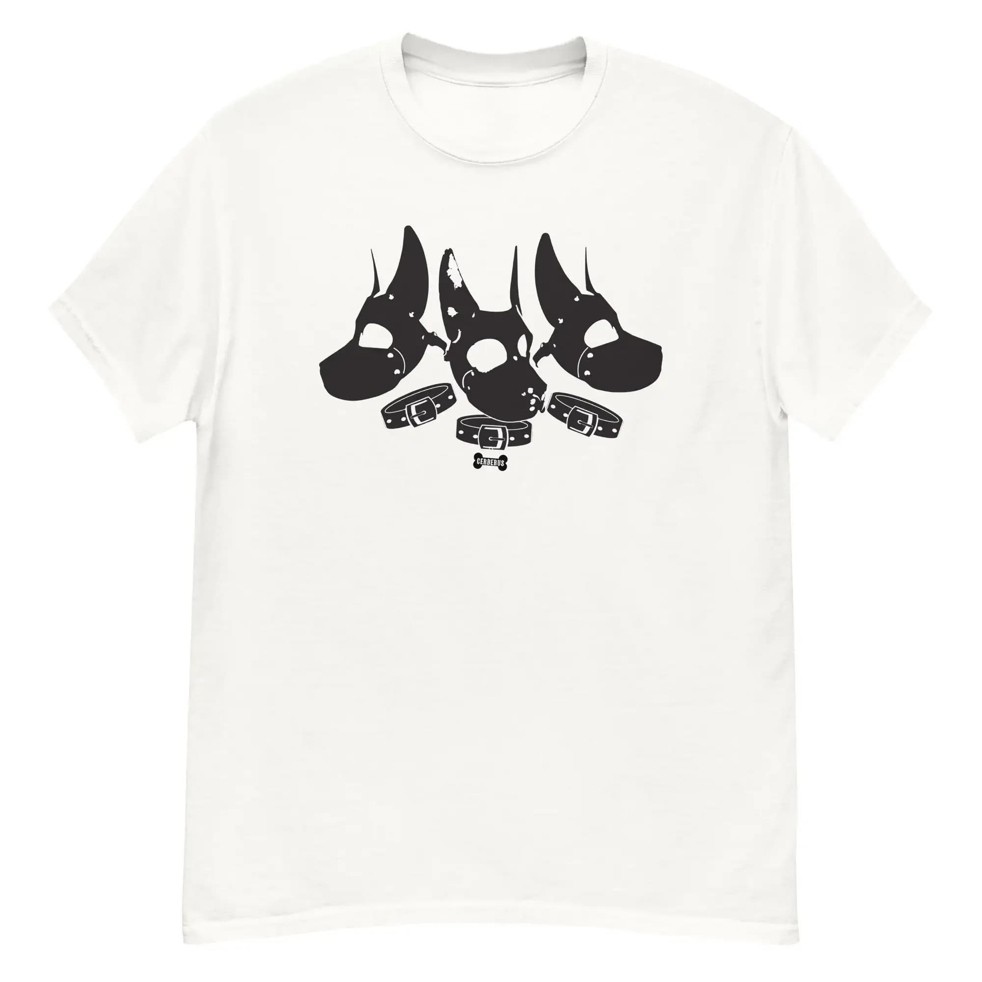 T-shirt da golf in cotone, abbigliamento estetico, maglietta Pup Cerberus