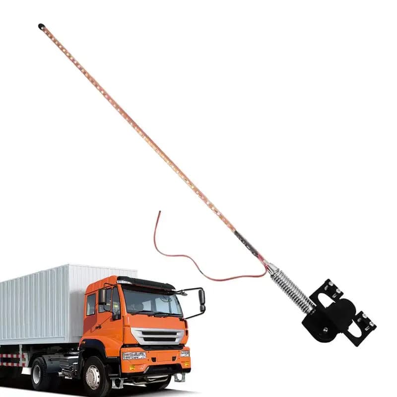 Luci dell'antenna per auto 12-24V Indicatori direzionali automatici Luci a frusta per auto a LED Asta di bandiera Antenna Rgbwhips per camion Antena Stick