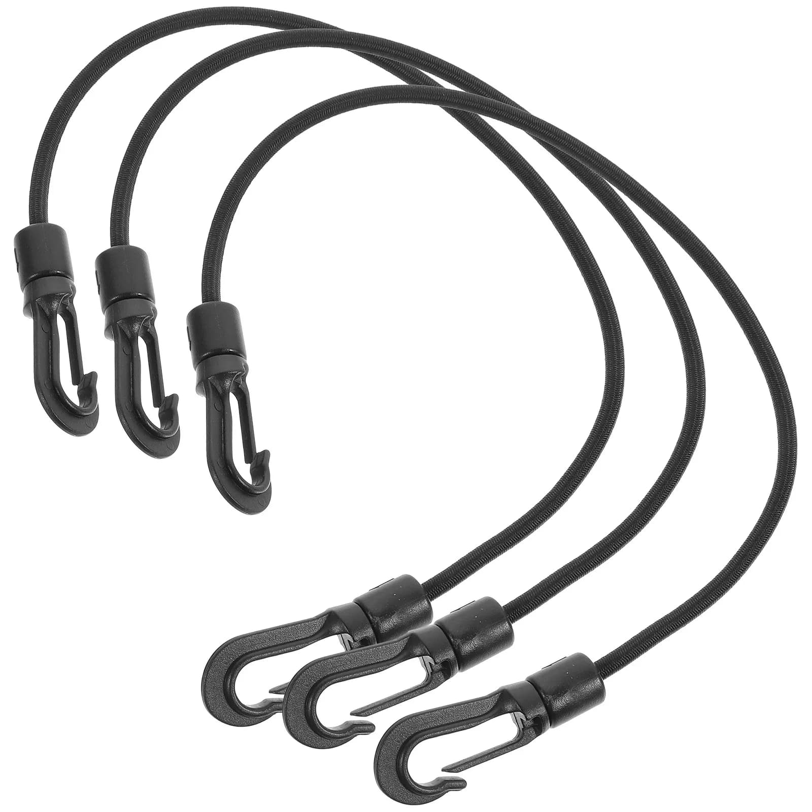3Pcs Elastic Hook Boat Rope Heavy Duty Dock Line Yacht Sailboat Mooring Safety Cord Outdoor Marine Accessories