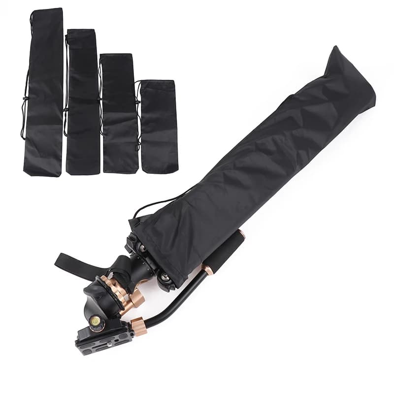 36,5-72 cm Microfono Fotografia Luce Treppiede Borsa per treppiede Borsa per treppiede leggero Borsa per monopiede Borsa nera Custodia per il trasporto