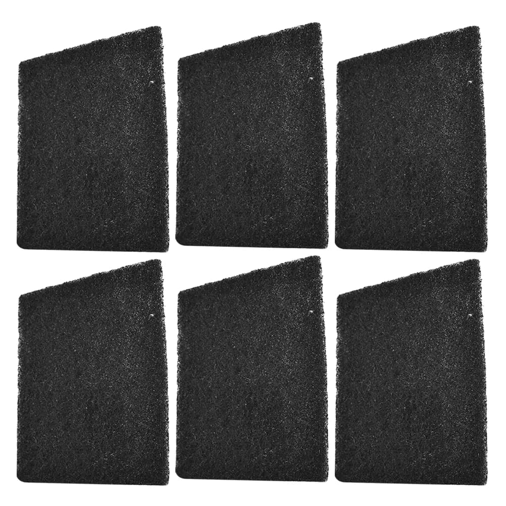 6PCS Lettiera per gatti Rimozione odori Lettiera per gatti al carbone Filtri per freschezza Carbone attivo Lettiera per gatti Filtri di ricambio