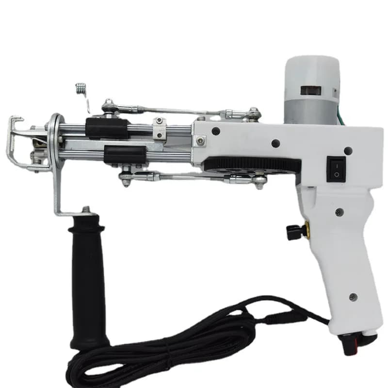 Spot 2 in 1 white tufting gun carpet weaving gun, tufting gun, carpet loom
