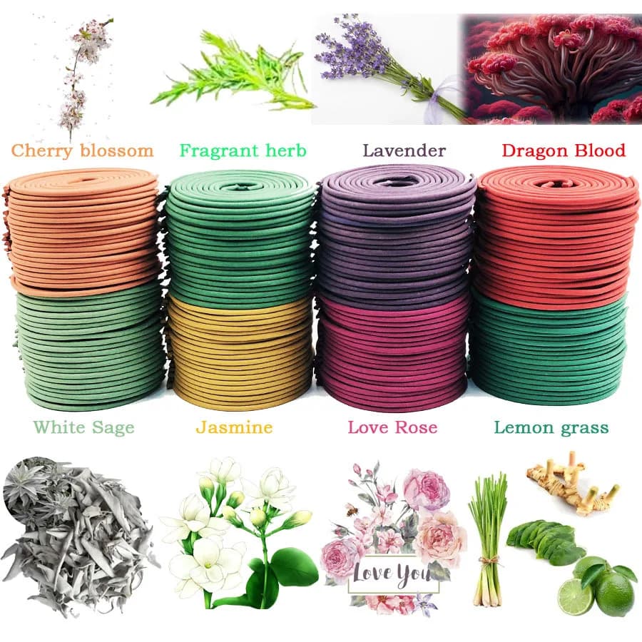 Mixed Floral Fragrance Diffuser Set - Lemongrass Rose Lavender Orange Jasmine - 5-In-1 Aromatherapy Essential Oil Combinations