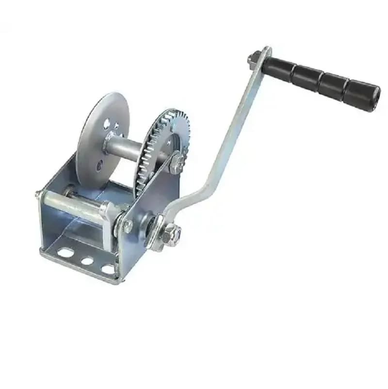 500 --- argano manuale automatico della mano del camion della barca 800lbs senza cavo metallico e gancio, imbracatura di sollevamento dell'attrezzo manuale