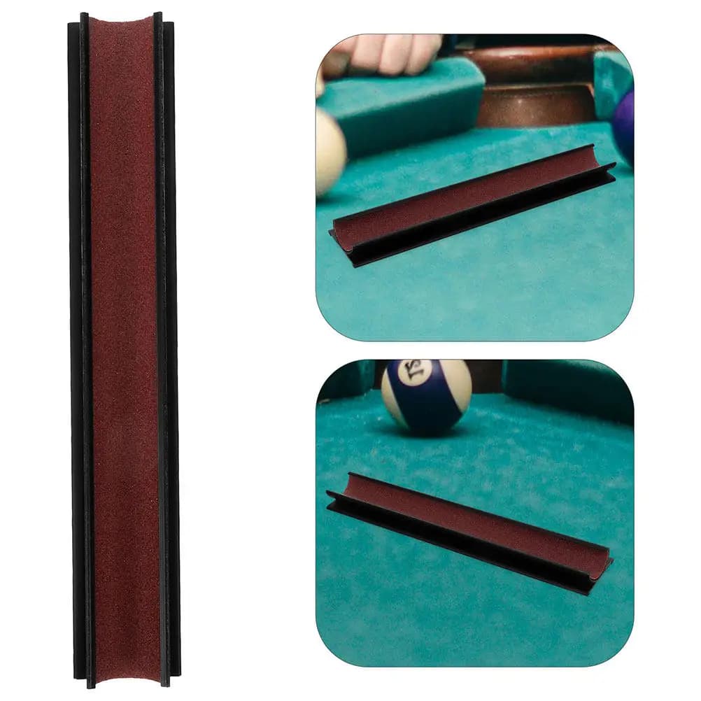 Kit 2 Pezzi per Modellare la Punta della Stecca da Biliardo, Strumento con Carta Abrasiva per Manutenzione Facile e Riparazione Compatta e Portatile