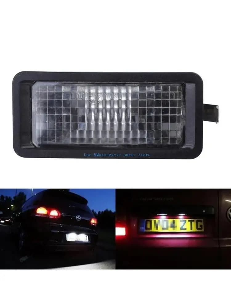 Y9UC For 1S0943021 Car Backup Camera Wide Rear View Reverse License Plate Light