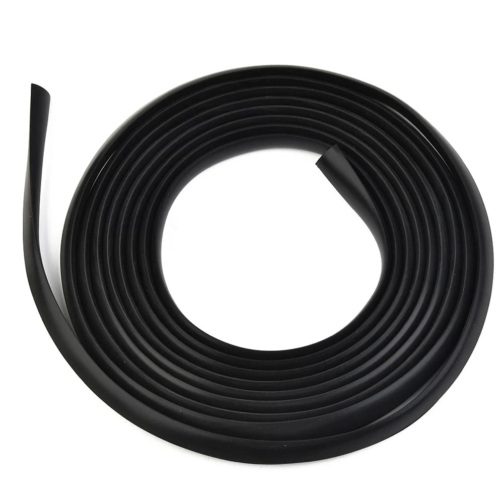 4m V Groove Car Seal Strip Rubber for Auto Side Casement Window Noise Insulation and Weather Protection 15mm by 11mm