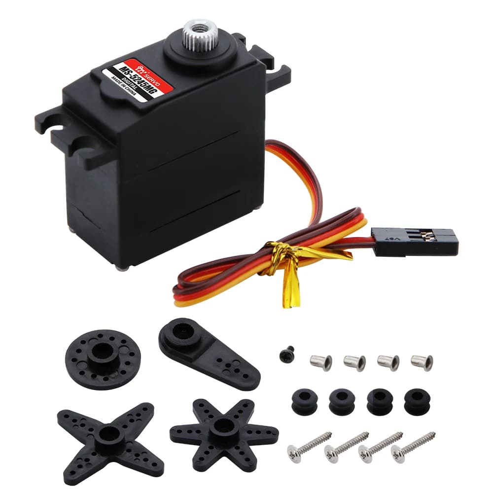 Servomotore digitale JX MS-5245MG con nucleo ingranaggi in metallo per parti RC per servi RC Drift Car Robot e aereo di ricambio HS-5245MG