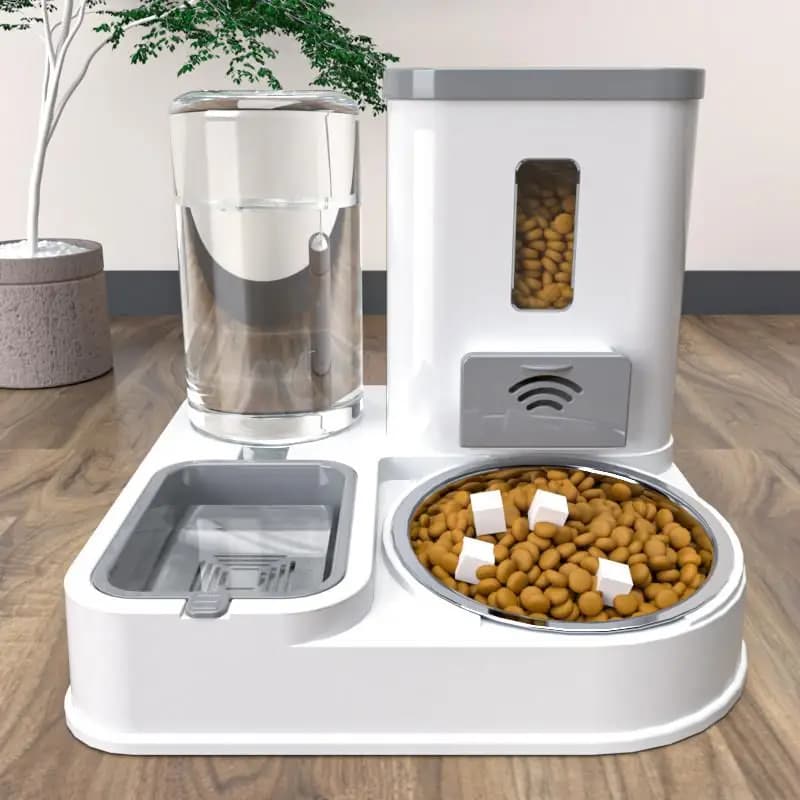 Automatic Pet Water Dispenser Bowl Dog Bowl Food Tray Dog Food Tray Pet Drinking Bowl Pet Feeding Device