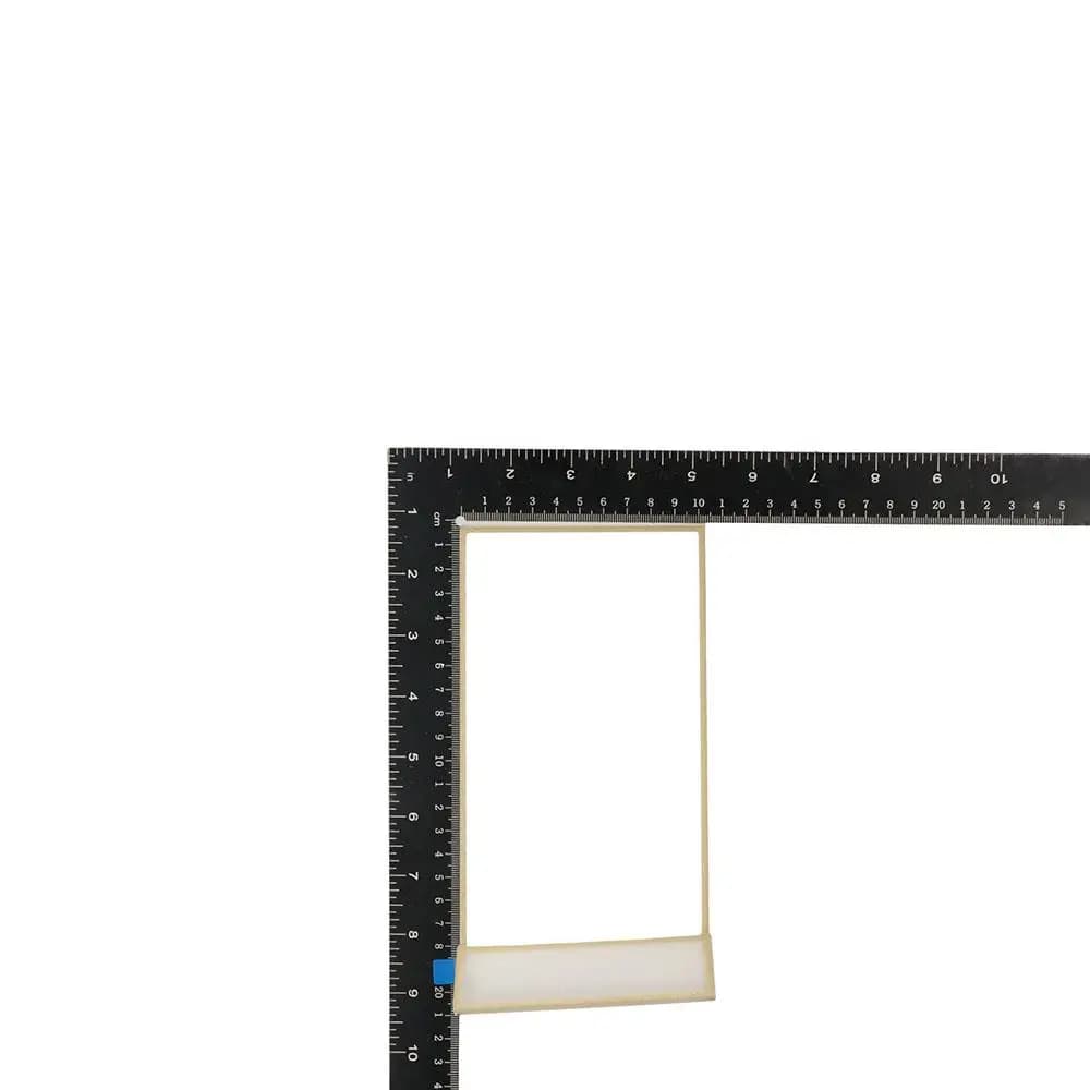 Porta Cartelli in Acrilico Trasparente Dorato con Base, Elegante Porta Etichette Fai-da-Te, Supporto Durevole per Numeri Matrimonio, Cena, Feste