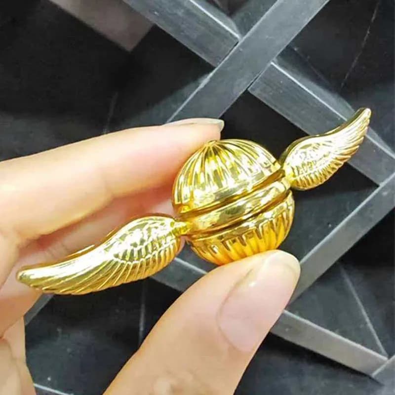 Fidget Spinner in Metallo, Gadget EDC, Giocattoli Antistress per ADHD e Ansia, per Adulti e Bambini, Ideali come Regali per Feste e Sacchetti Regalo