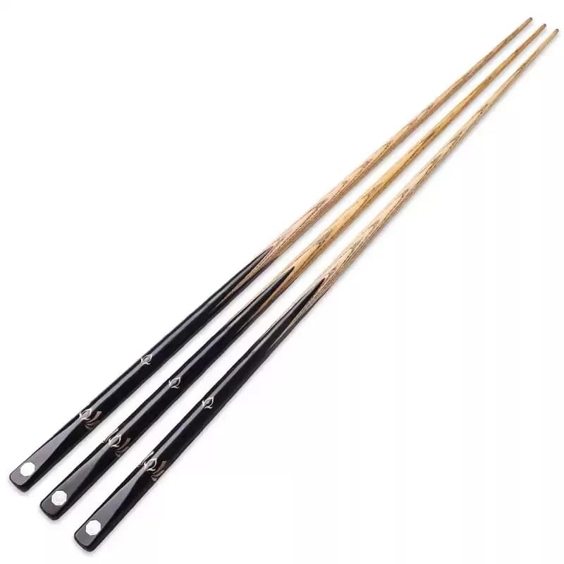 Stecca da biliardo segreta Bodhi Center Joint Piccola stecca da biliardo in stile cinese 3/4 divisa nera 8 stecca da biliardo in acero ebano manica 145 cm