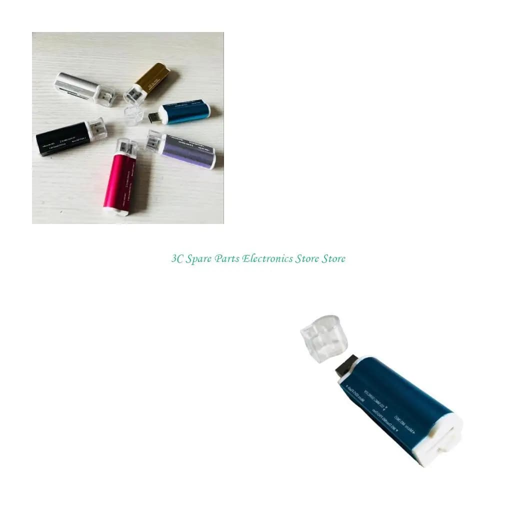 Adattatore per lettore schede memoria All in1 USB 2.0 multifunzione SZ per scheda SDTF MS M2s