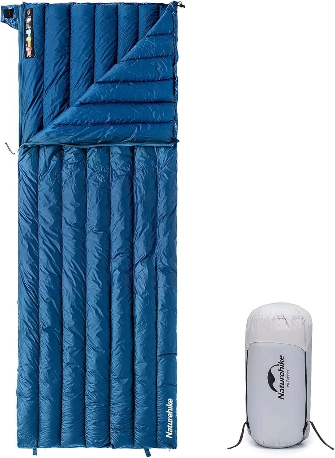 Ultralight Pele Bag for Adults, 650 Fill Power, Compact for Hiking and Camping in 3 Seasons