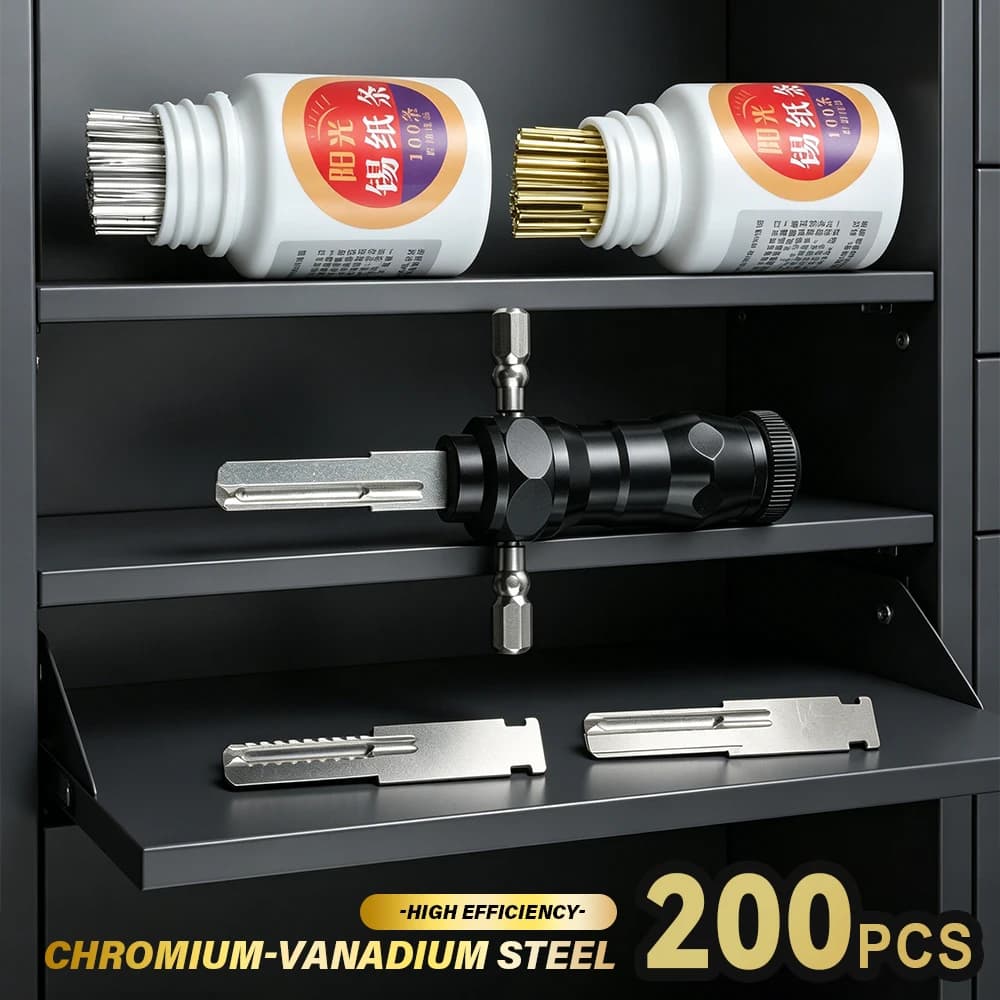 Precision Tool for Blacksmiths, Opening Tool Locks Speed Storm Style, Professional Supplies for Hardsmith Training and Practice