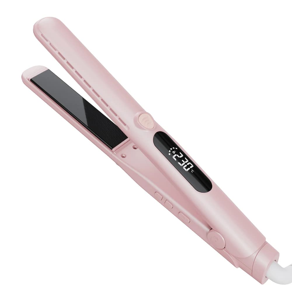 Popular Design Women's Hair Plate Customize private label and color Straight hair and curls Ceramic Hair Plate