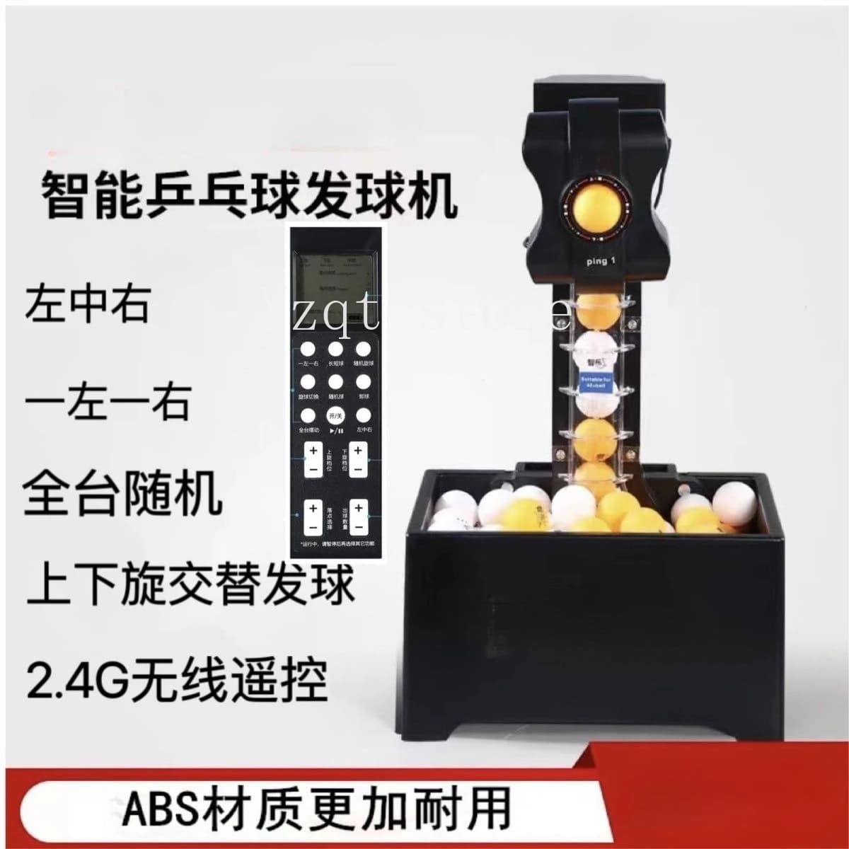 1 Ping pong, macchina per servire, pratica per palline singole, macchina per servire automatica per uso domestico