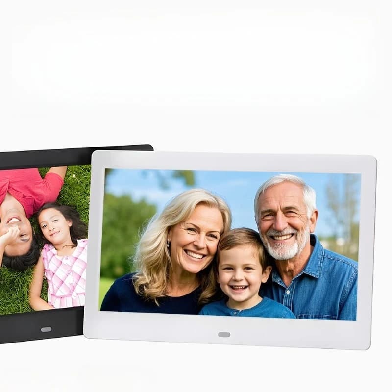 Digital Photo Frame U Disk Automatically Loops Pictures High Definition MP4 Video Electronic Album Advertising Machine