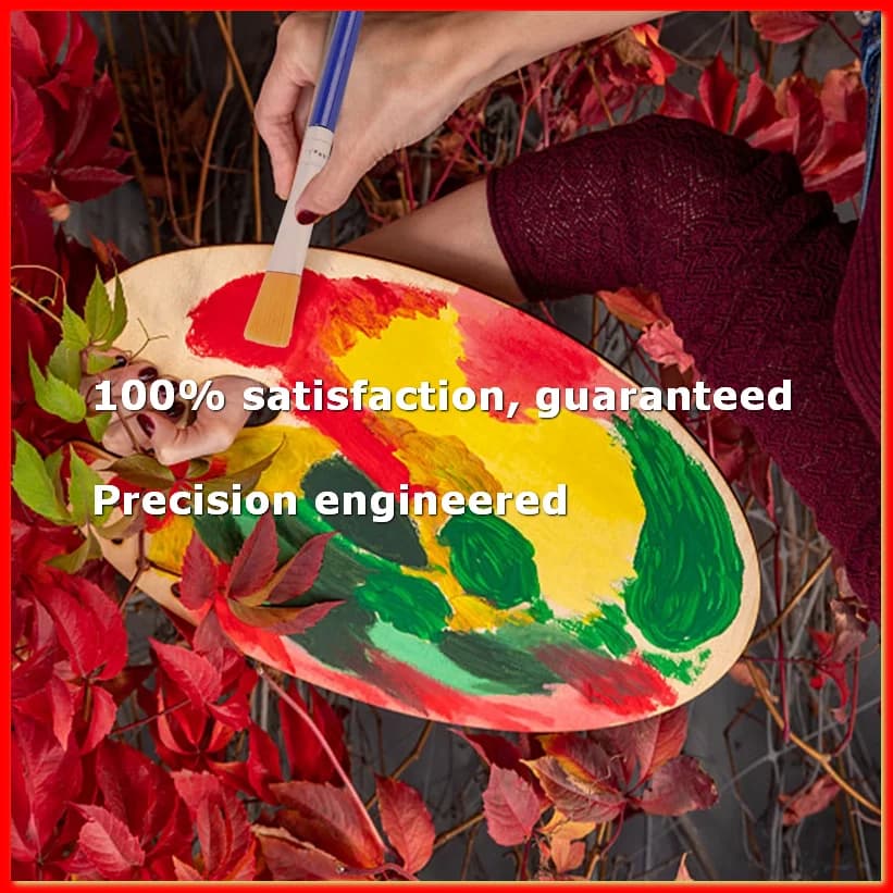 100 Pcs Flat Paint Brushes,Small Brush Bulk for Detail Painting,Nylon Hair Brushes Acrylic Oil Watercolor-A09G