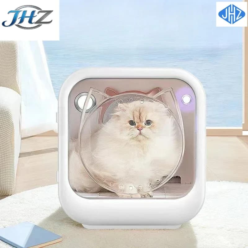 JHZ Asciugatrice Professionale per Animali Domestici, Soffiatore d'Aria e Asciugacapelli per Cani e Gatti, Multifunzione