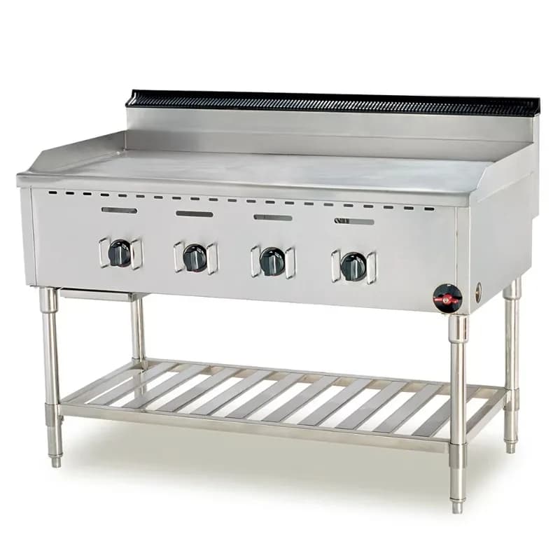 1200 mm gas restaurant commercial pan with gas pan for sale in the grocery store