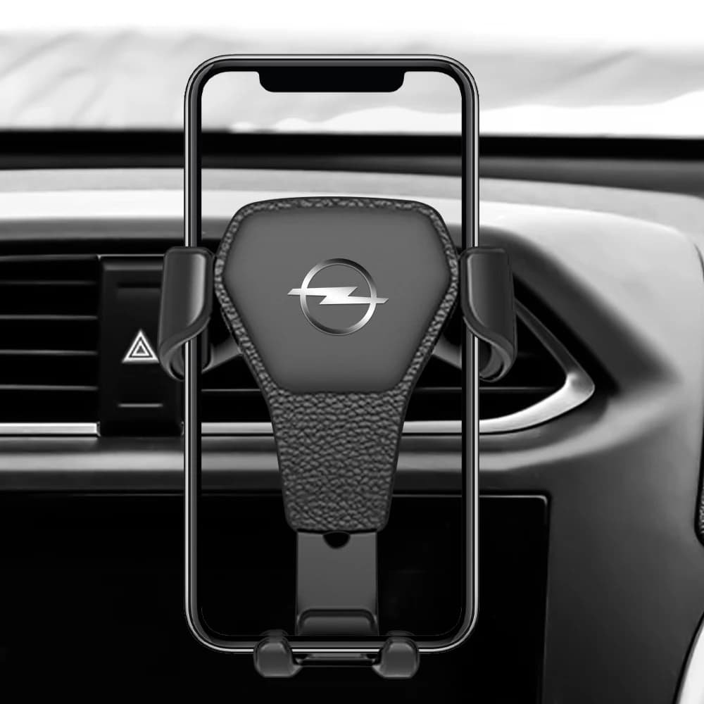 AdjustableCar Logo Mobile Phone Stand Bracket Holder Air Vent Clip Accessories For Opel Zafira B Corsa D Insignia Car Valve Cap