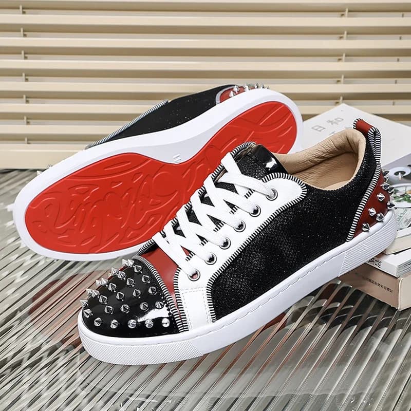 2025 Men's casual shoes Comfortable table shoes style punk soft custom wear-resistant sneakers for fashionable nails