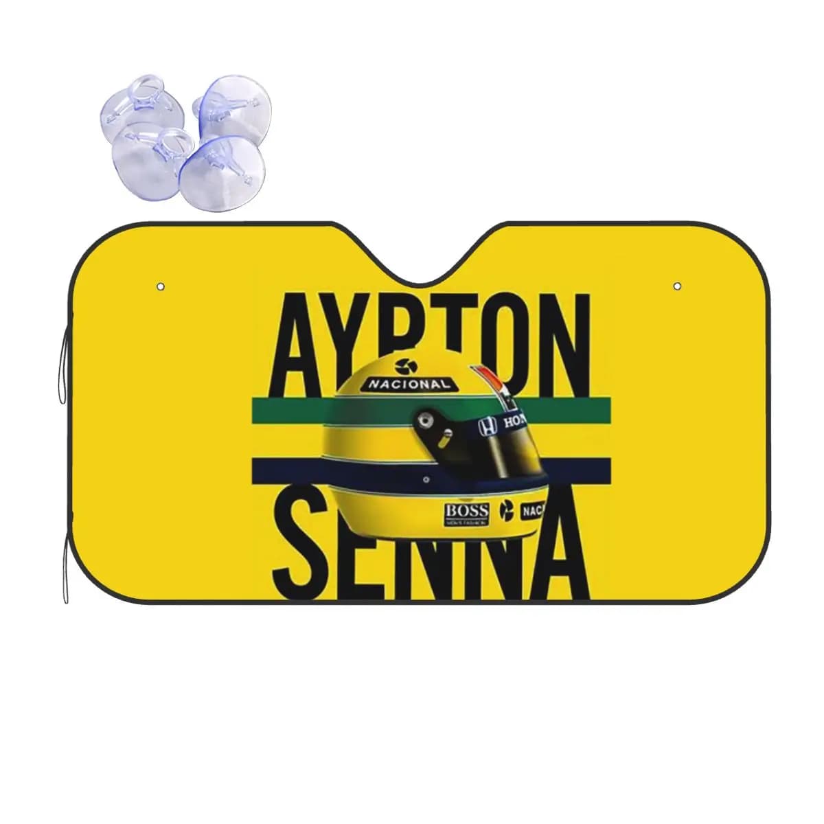 Ayrton Senna Racing Cars Parasole Parabrezza Auto Parabrezza Anteriore Finestra Parasole Accessori Coperture