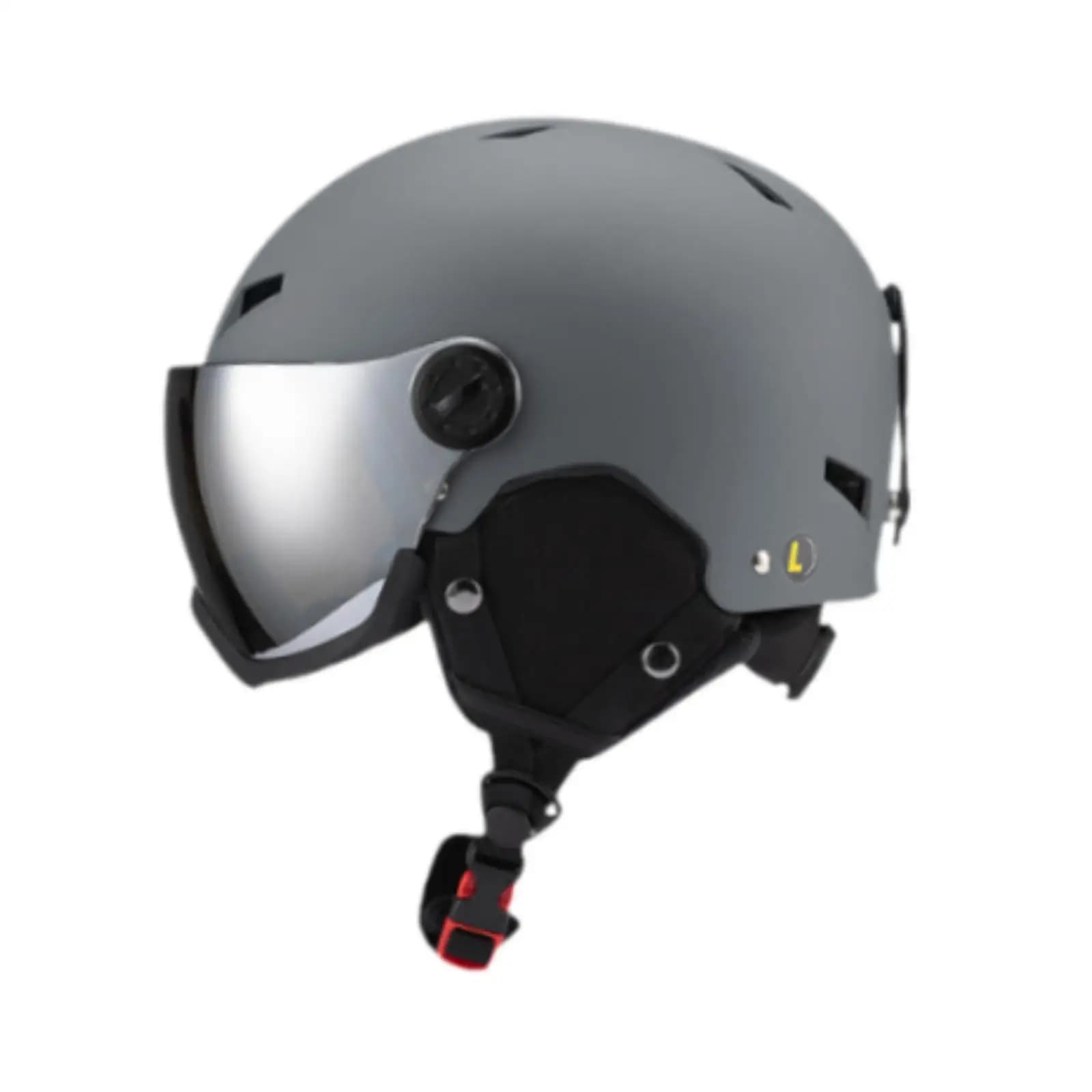 Casco da Snowboard per Uomo e Donna con Paraorecchie, Casco da Pattinaggio, Casco da Sci